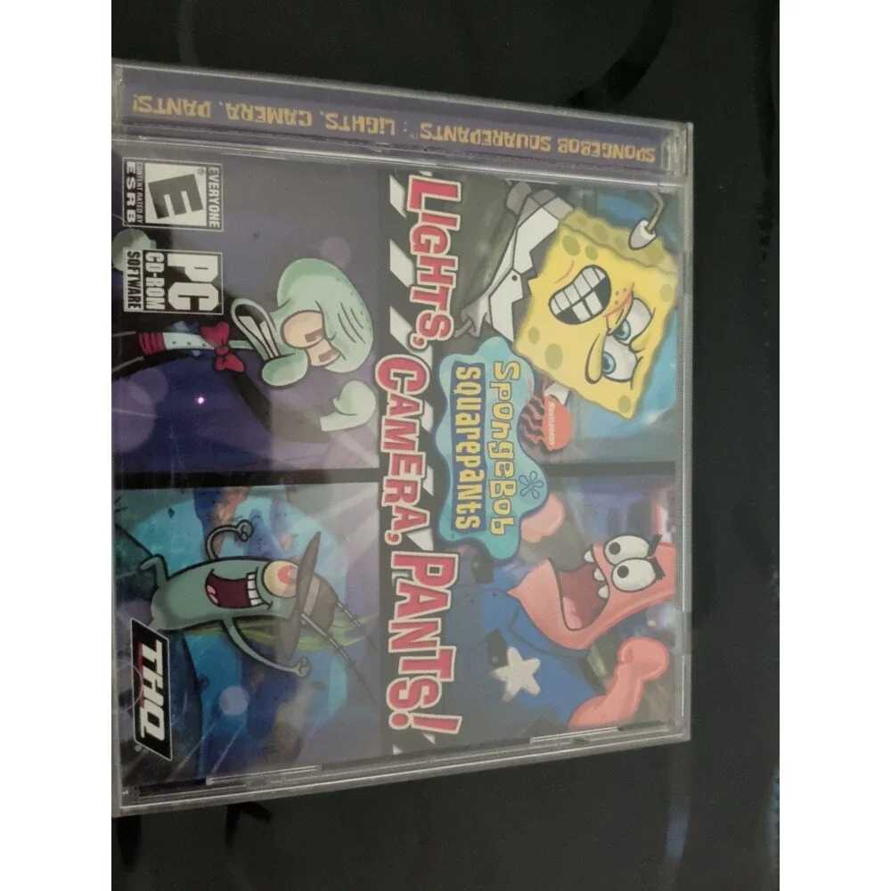 SpongeBob SquarePants: Lights, Camera, Pants (PC CD-ROM, 2005)